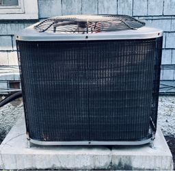 4 ton central AC heat pump condenser