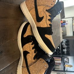 Nike Dunk Sb High Premium Cork