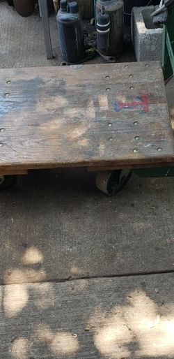 4 Wheel Flat Cart Dolly