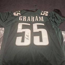 Graham Autograph Jersey Cert