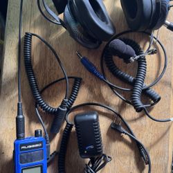 Rugged Radio And Head Set