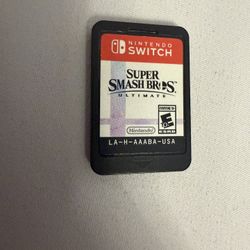 Super Smash Bros Ultimate Nintendo Switch Game