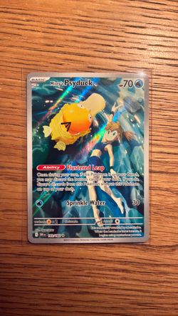 MISTY'S PSYDUCK ILLUSTRATION RARE