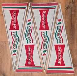 BUDWEISER / MEXICO PENNANTS!