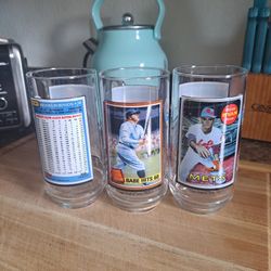 1993 TOPPS McDonalds Glasses Collection 