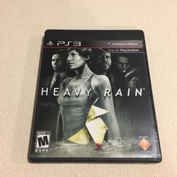💥PS3 HEAVY RAIN💥🔥🔥🔥