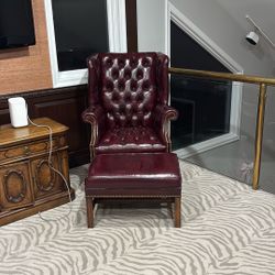 Stitched Leather Chair