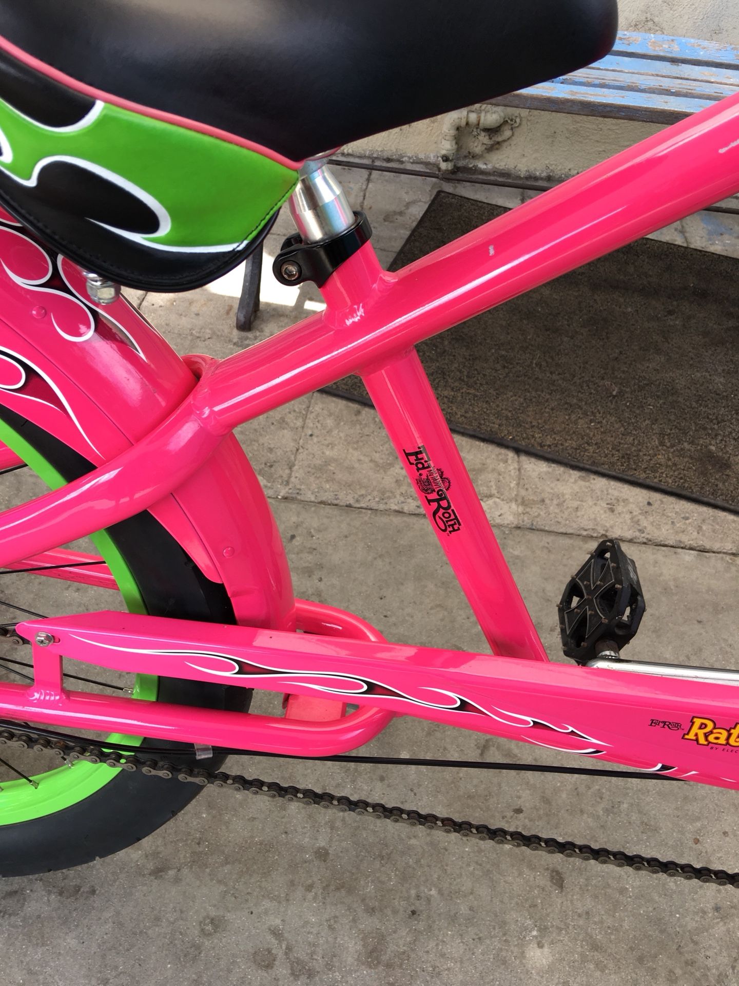 Pink rat fink discount bike for sale