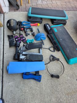 Weights, exercise equipment