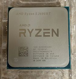 AMD Ryzen 5 3600XT AM4 CPU 6 Core 12 Thread