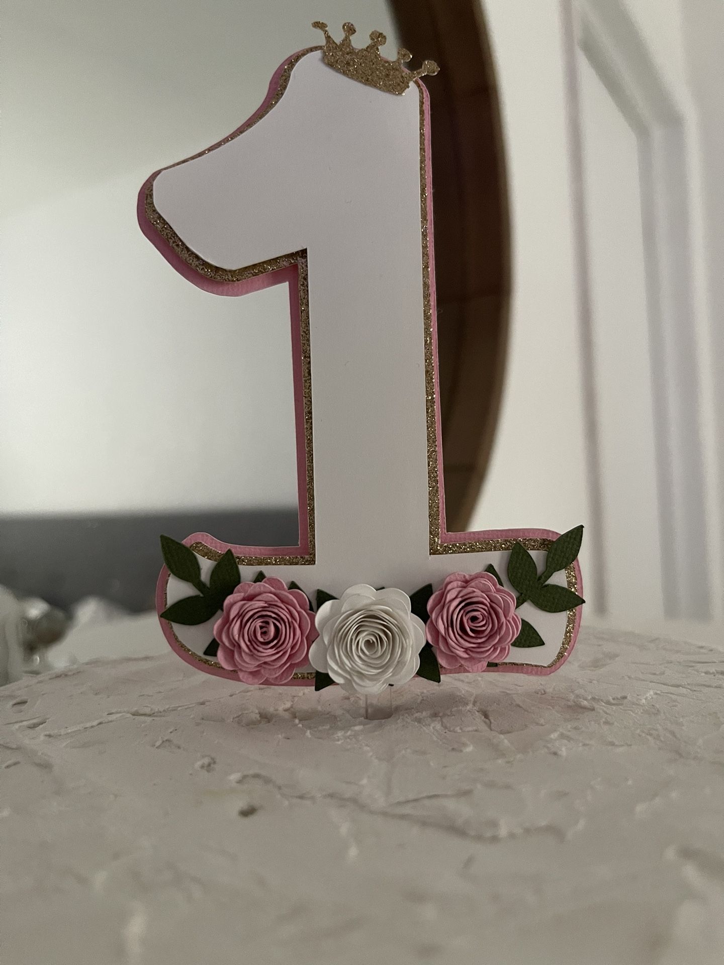 First Birthday Cake Topper