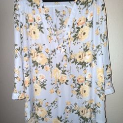 J For Justify Floral Blouse - Woman’s Size 3X 