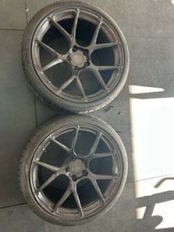 Pair of BC Forged RZ05 Wheels  Size: 20x12J
