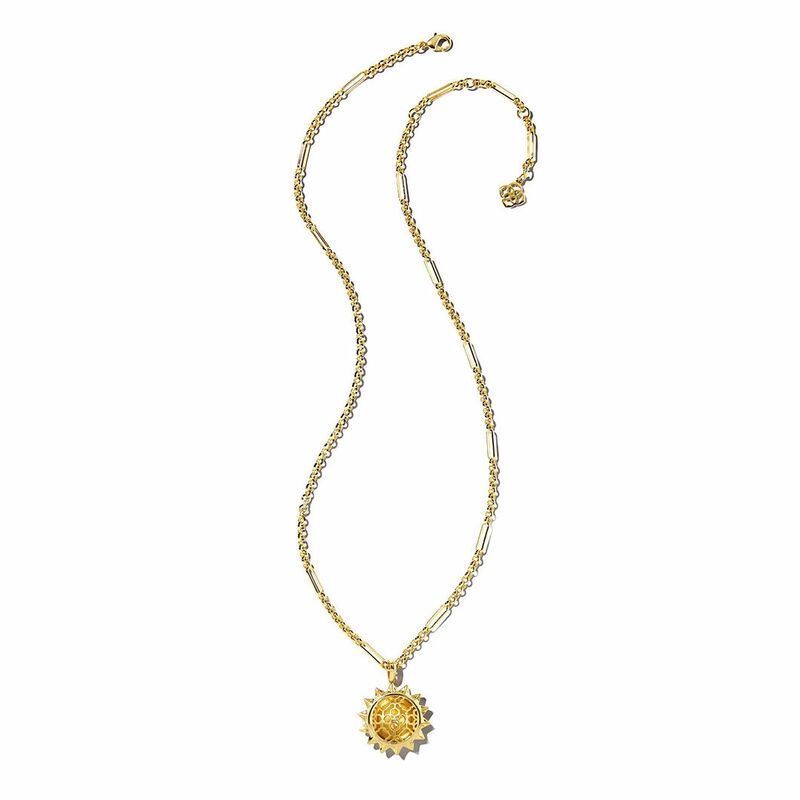 Kendra Scott Golden Sun Pendant