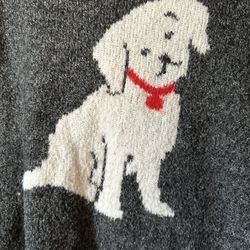 Cupcakes and Cashmere Lab Puppy Sweater Medium Length 24” underarm across 20”