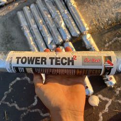 TowerTech2 White Caulk Sealant 14 Tubes