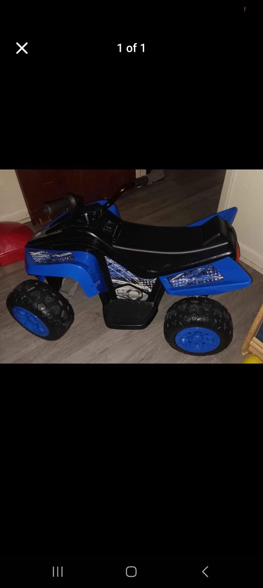 Boys powered 4 wheeler for ages 3-6