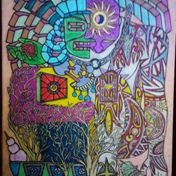 Original drawing On Matboard