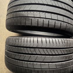 Pair Of 255 35 19 Pirelli P Zero Tires 
