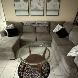 Sectional Couch Reversible Chaise