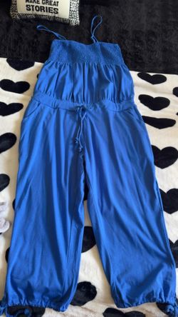 Large Blue Jumpsuit