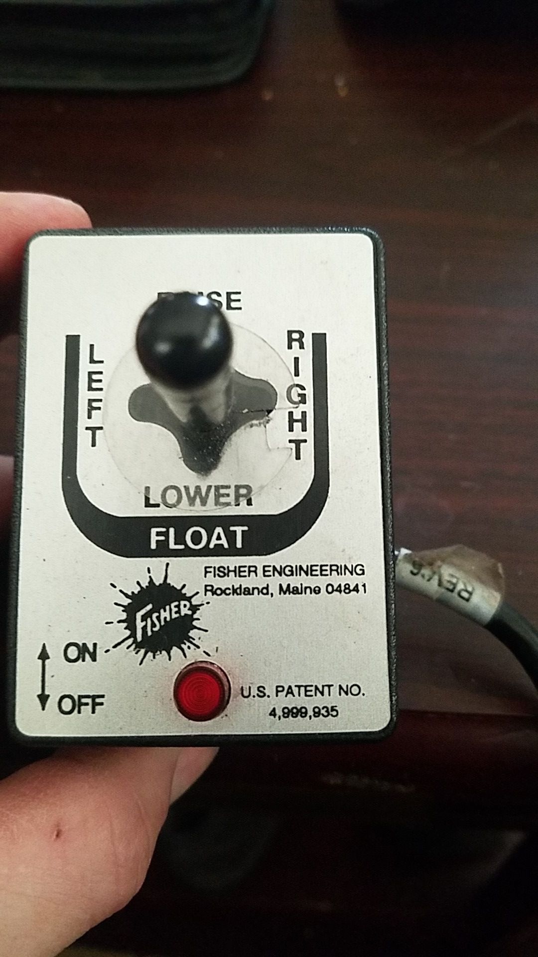 Fisher plow controller