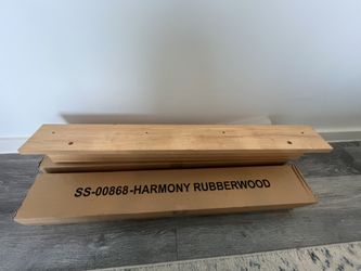 2 west elm couch legs/shelving