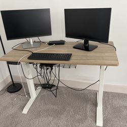 Office Standing Desk And Chair