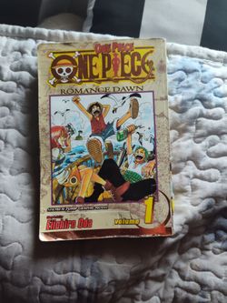 One Piece Vol. 1 Romance Dawn Manga