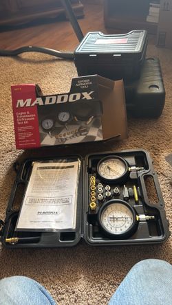 Maddox engine and tranny pressure test kit