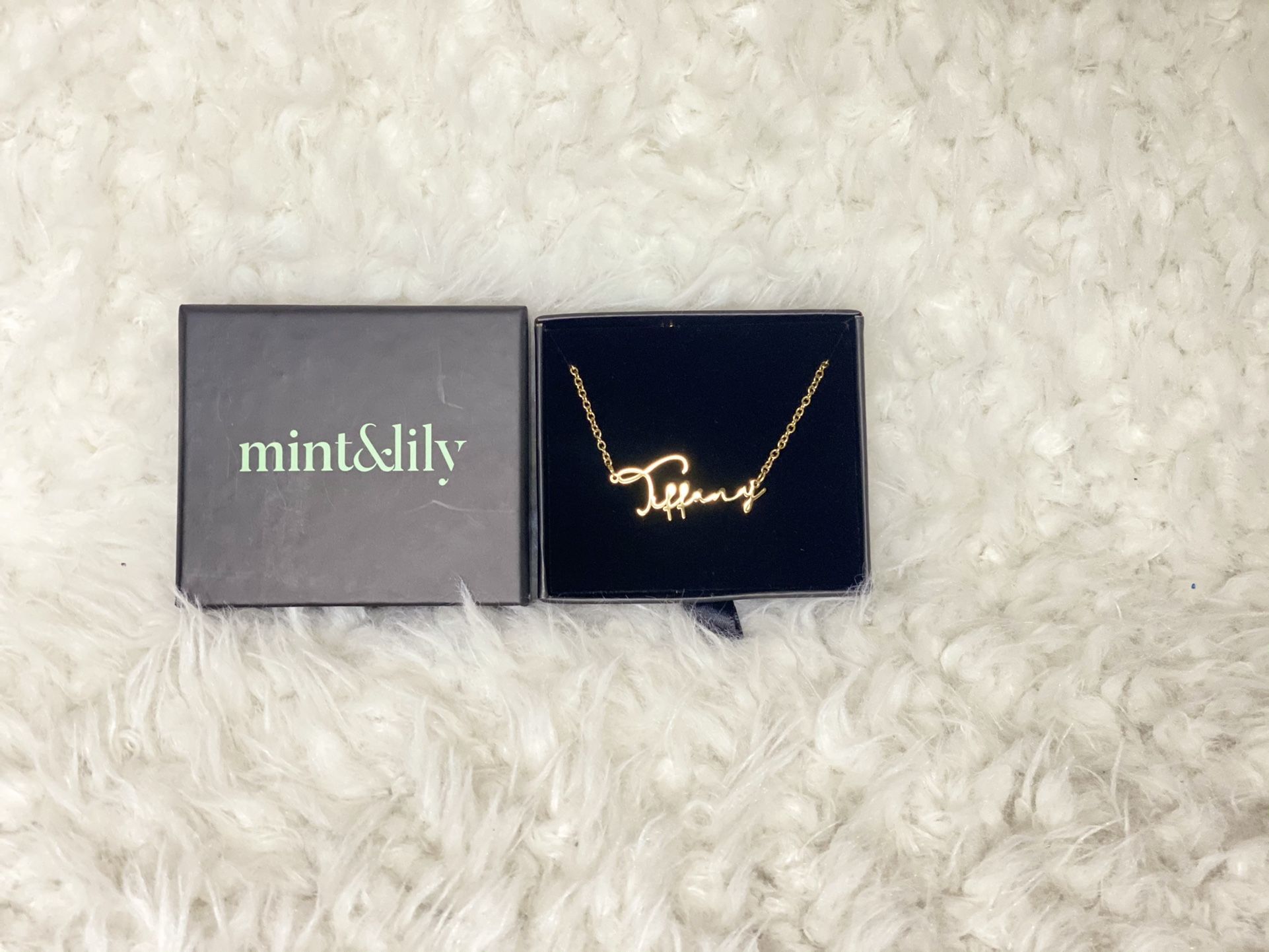 Mint & Lily Tiffany Gold Plated Necklace