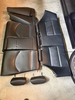 E46 M3 Rear seats