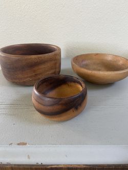Teak Bowls