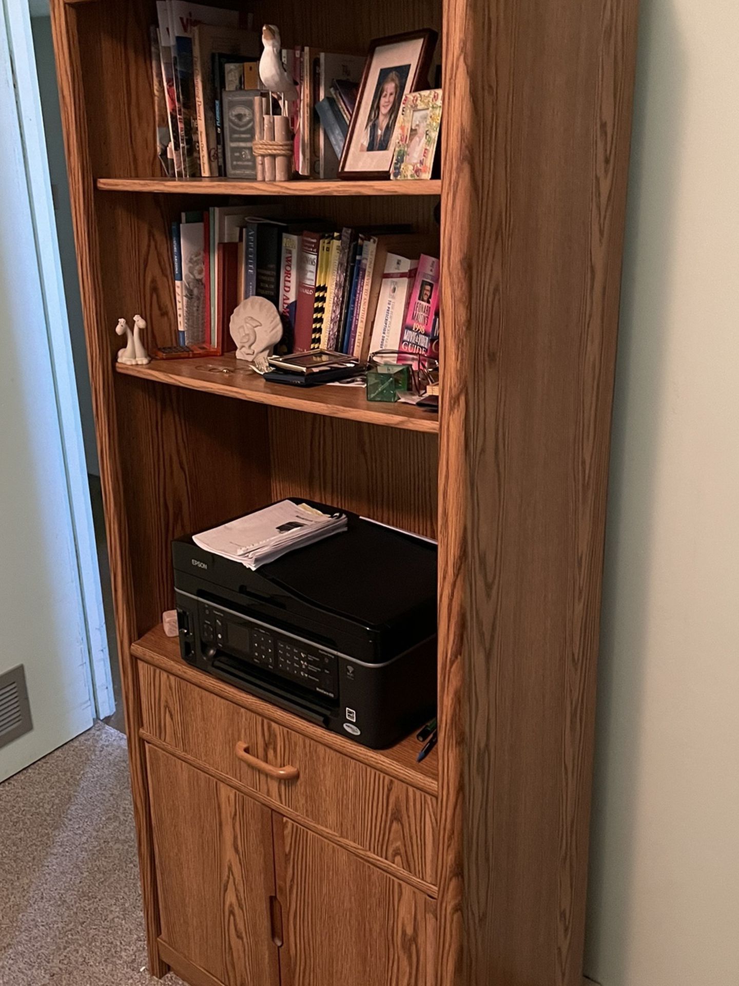 Bookshelf With Storage