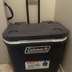 Coleman Cooler with Wheels