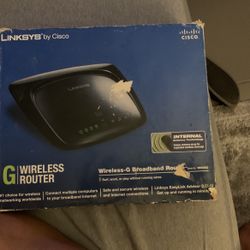 Linksys Wiireless-g Broadband Router