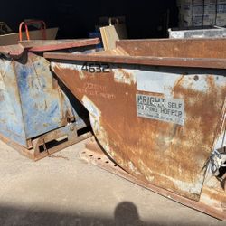 Dump Garbage Hoppers- Quick release 