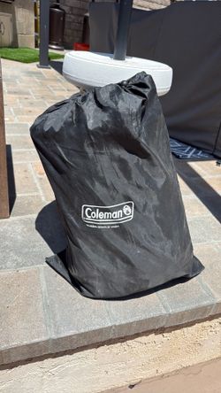 Inflatable Coleman queen mattress