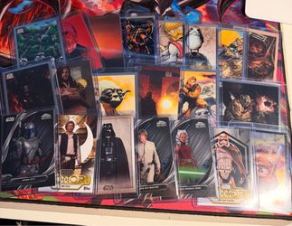 Star Wars cards collection