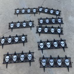 Halloween Decorations Graveyard Fence Gate 