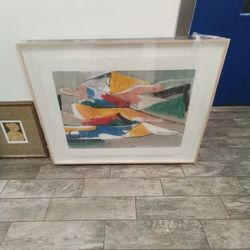 Abstract Bright Colors Painting 