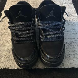 shoes black cat Jordan 3s