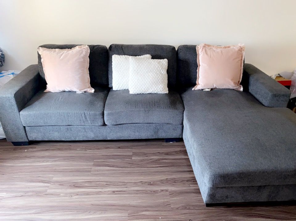 sectional Gray Couch 