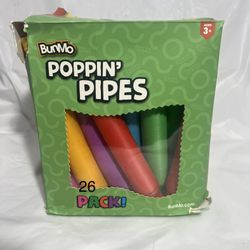 26 Tubes Poppin Pipes Sensory Toys Fine Motor Skills Toddler Fidget