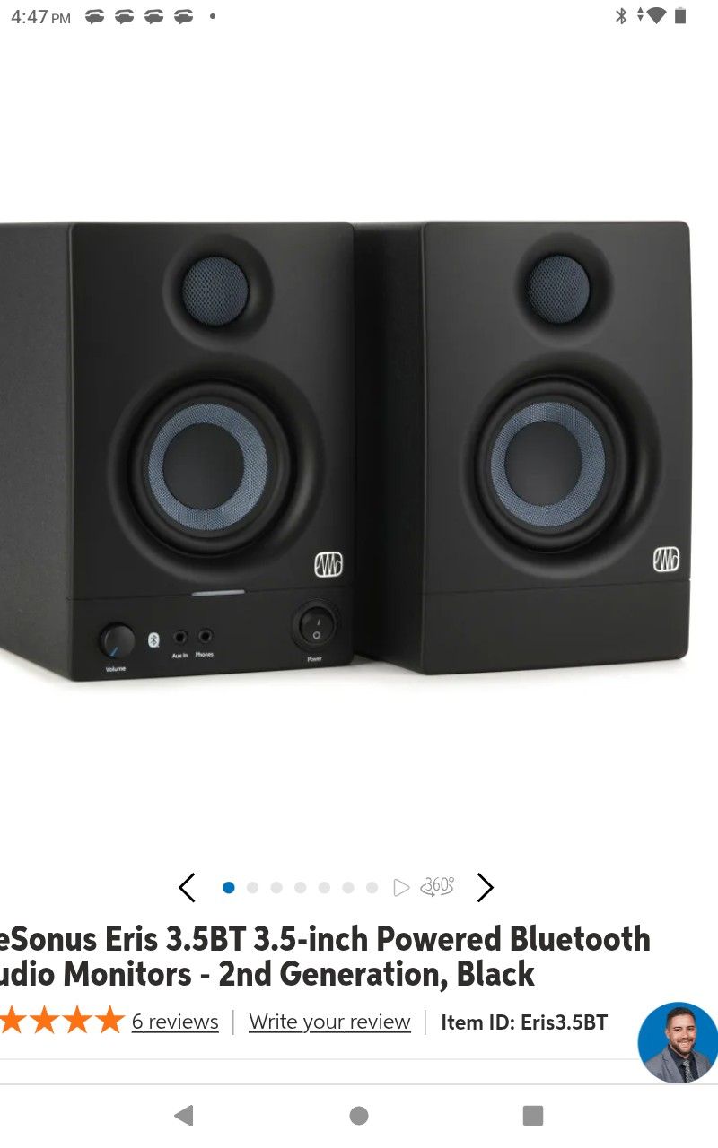 Presonus Eris 3.5 Reference Monitors