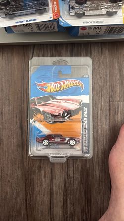 Hot Wheels Super T'Hunt 2012 '70 Camaro Road Race Burgundy RR Wheels 5-Spoke NIP