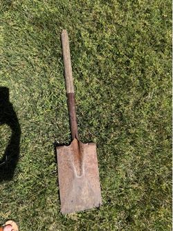 Vintage Square-Point Shovel- No Handle