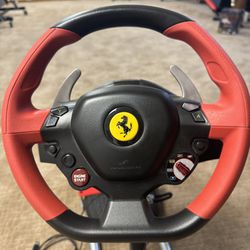 Ferrari 458 Steering Wheel For Xbox, Stand is included.