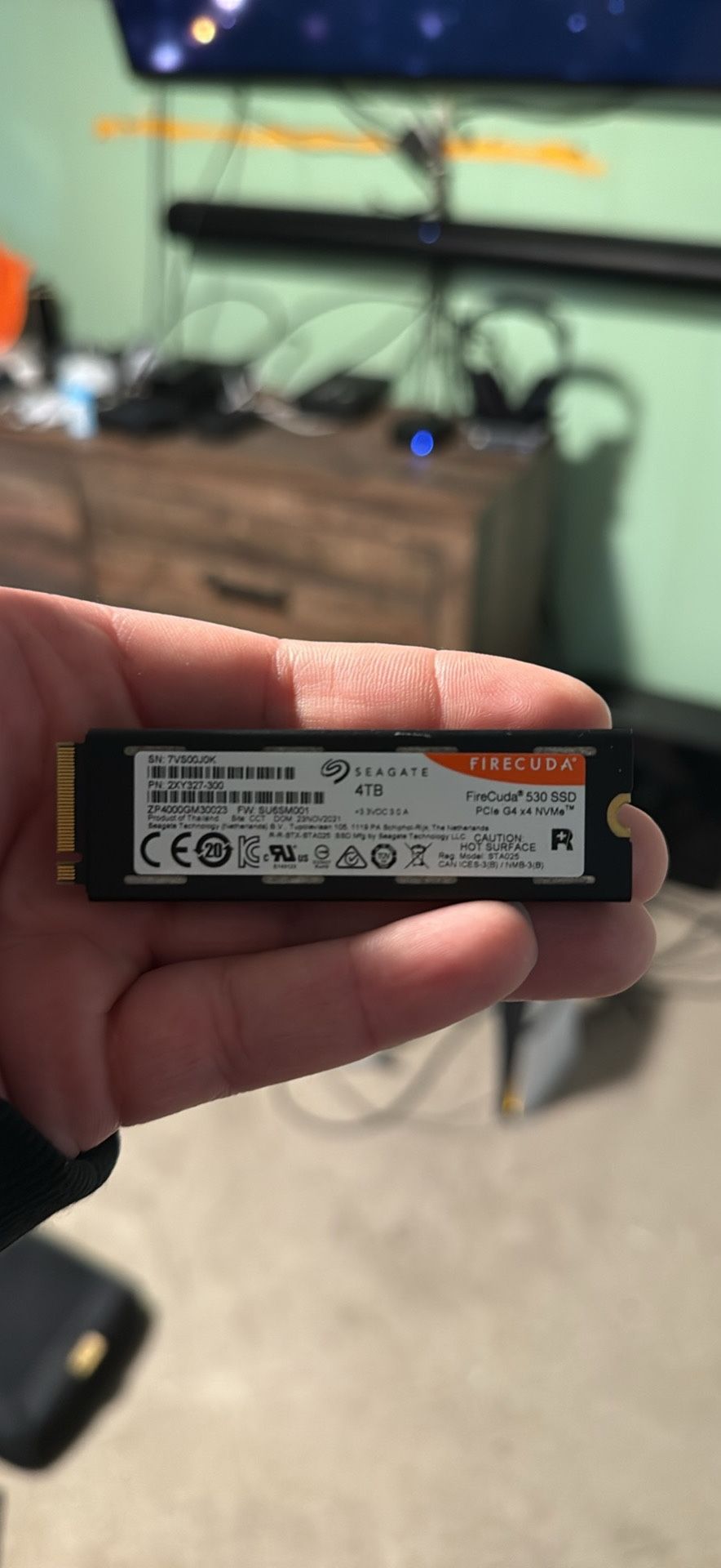 4tb Firecuda Ssd Ps5 Pc 4000 Gigs