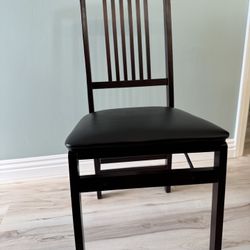 Set Of 2 Folding Mission Wood Folding Chairs